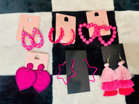 PINK EARRINGS