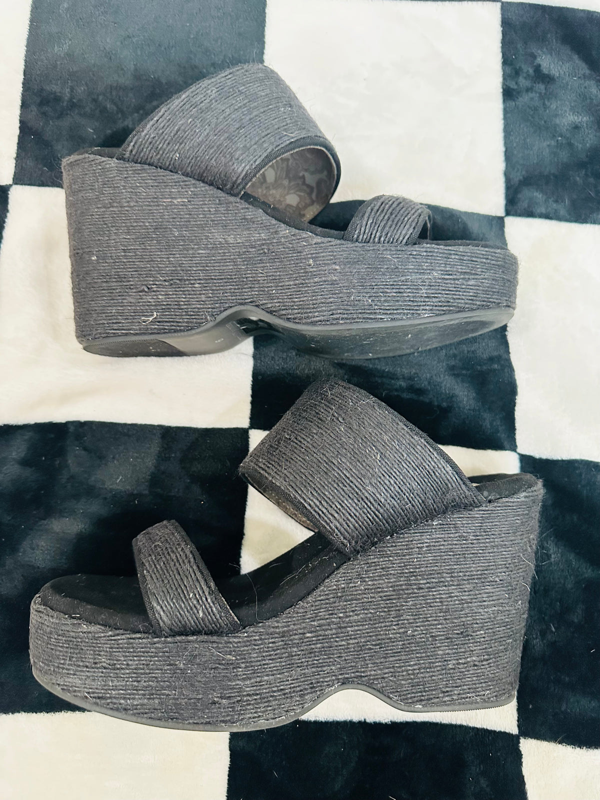 BAND OF GYPSY WEDGE SANDALS