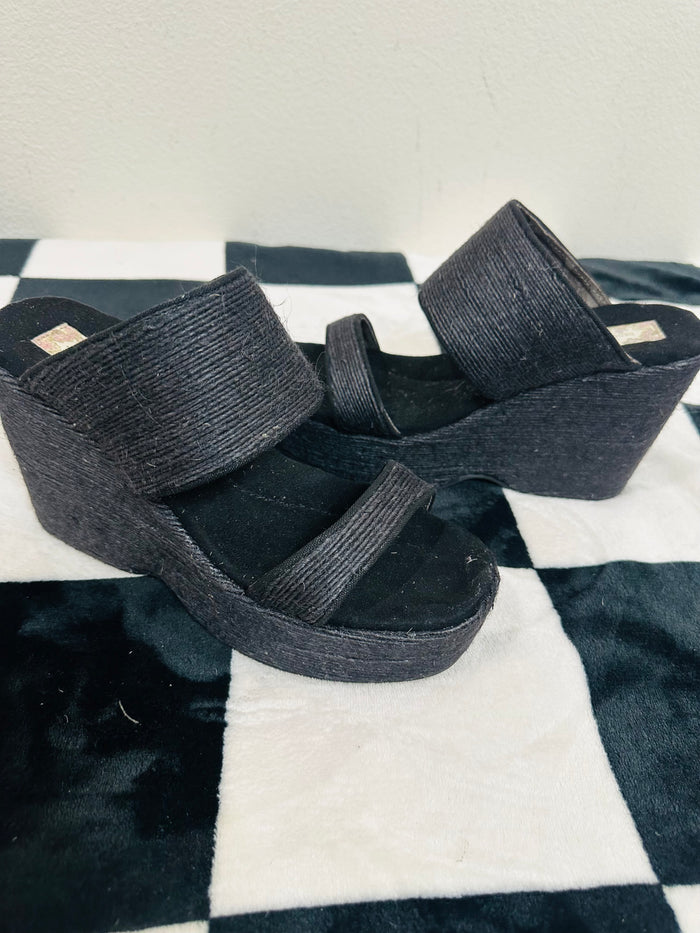 BAND OF GYPSY WEDGE SANDALS