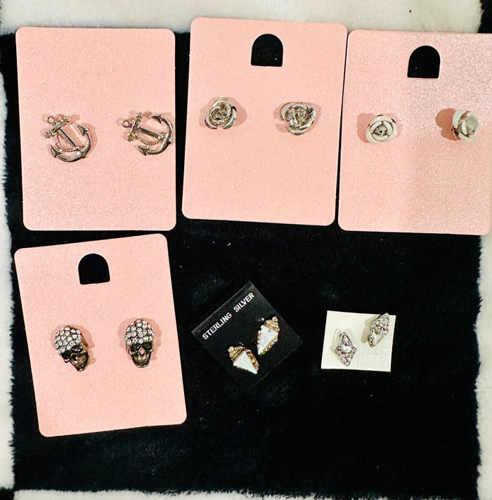 Stud earrings