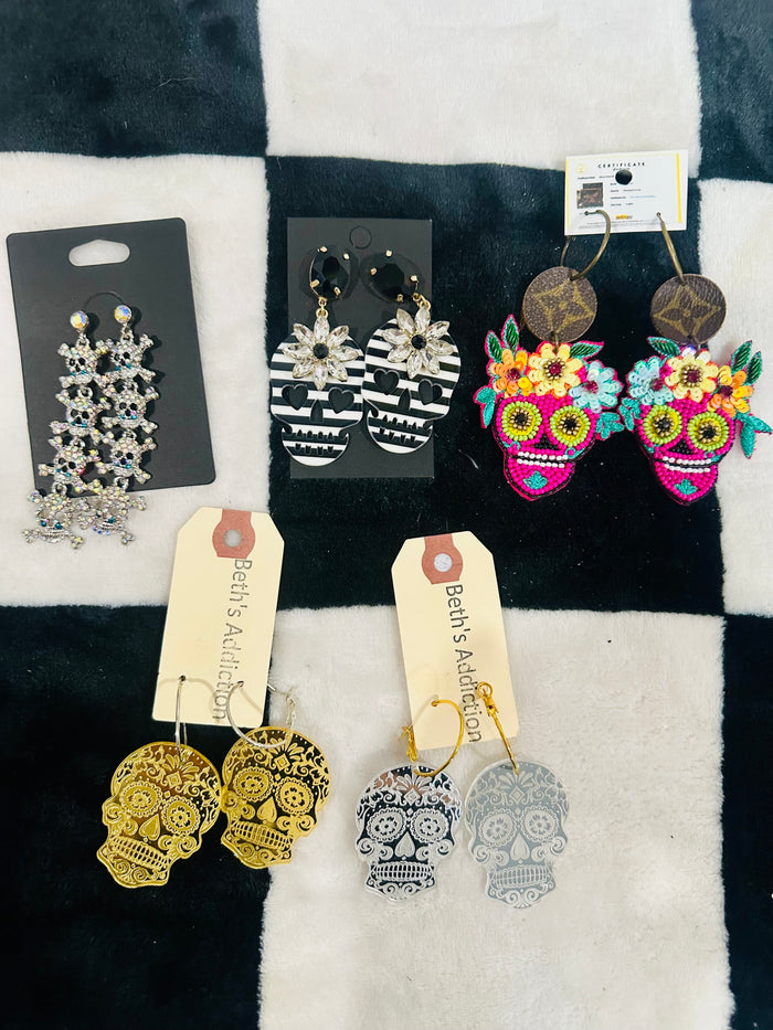 SKULL EARRINGS