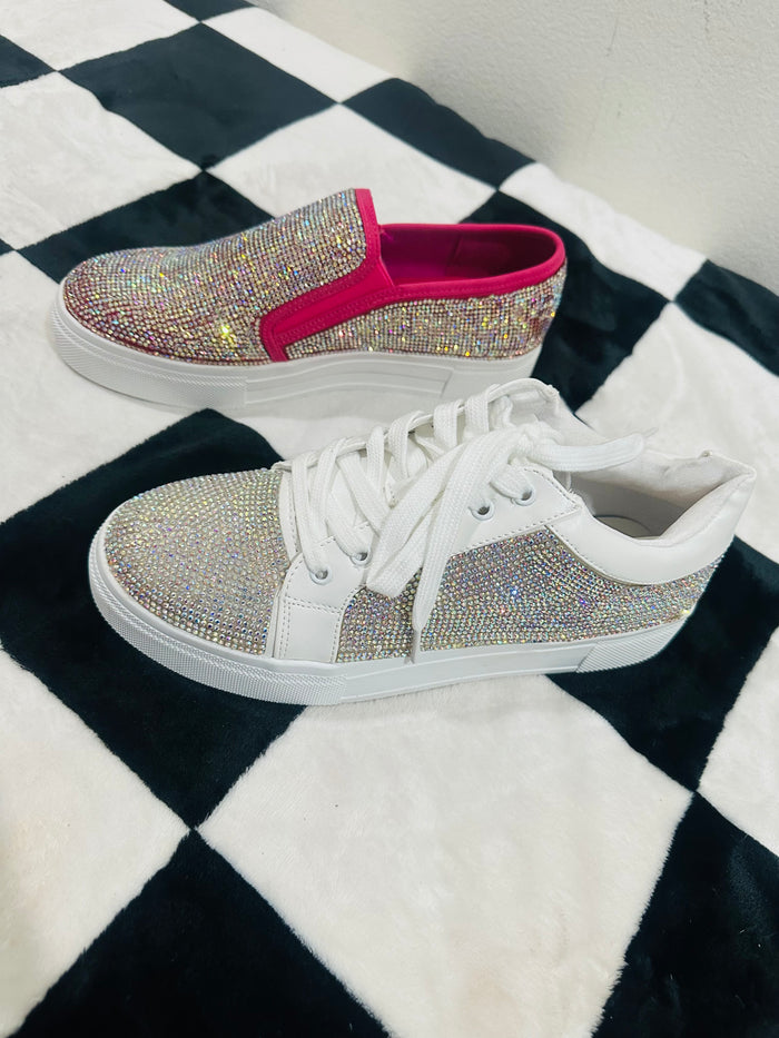 RHINESTONE SHOES