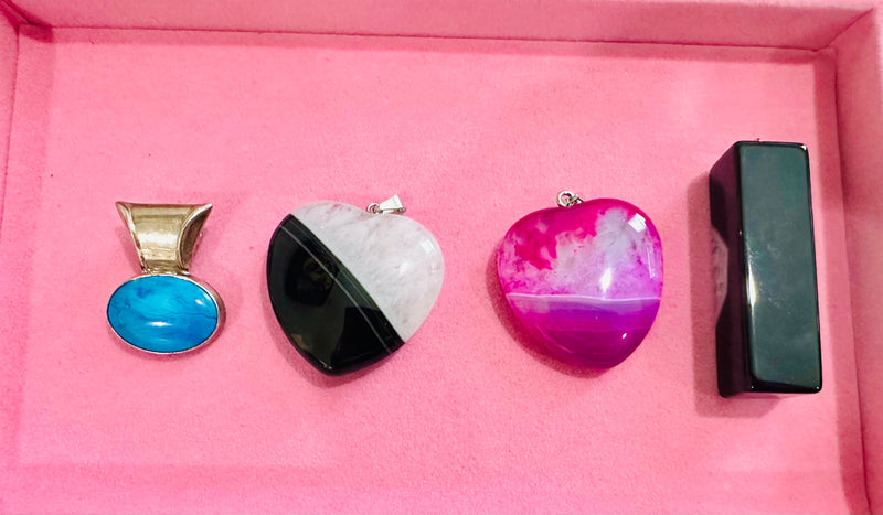 AGATE PENDANTS!