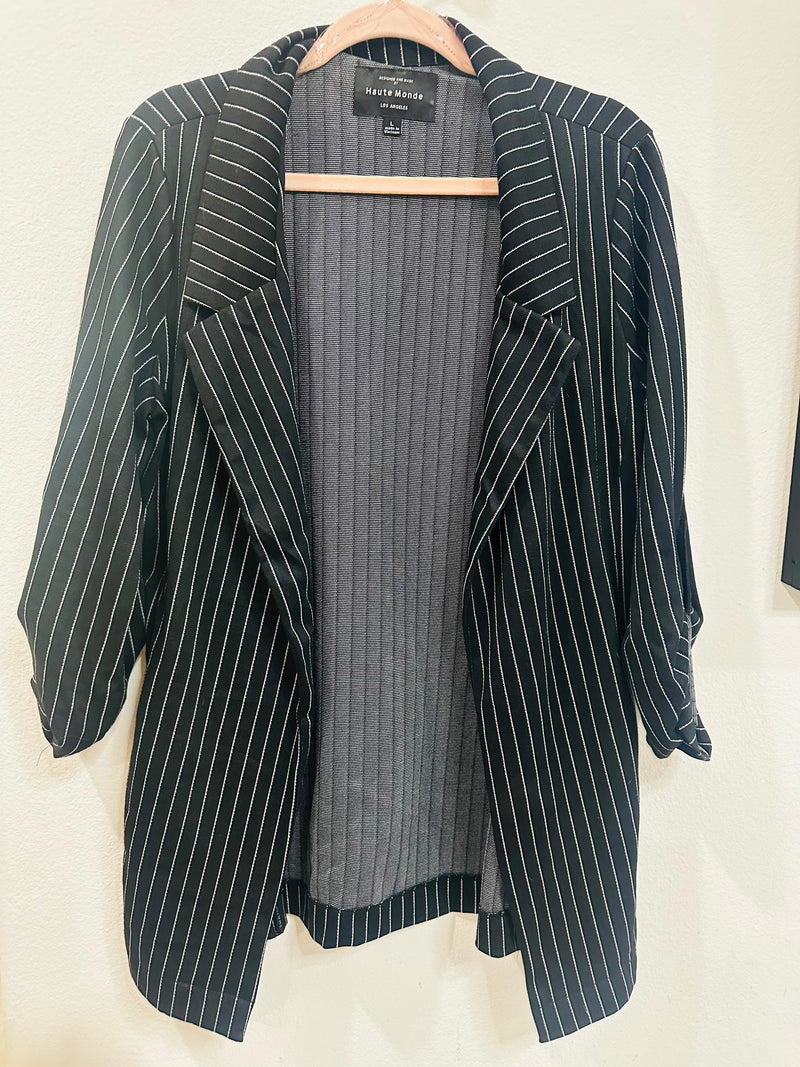 HAUTE MONDE STRIPED BLAZERS