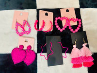 PINK EARRINGS