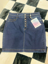 WAX JEAN SKIRT