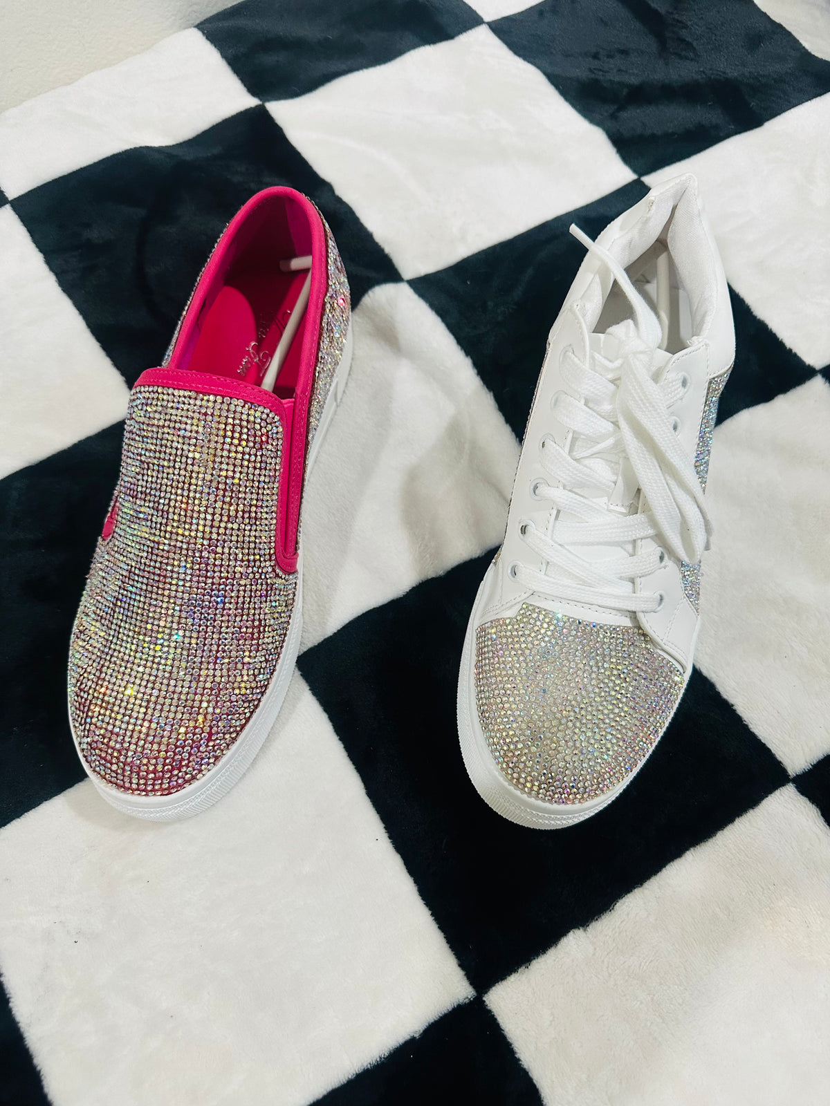RHINESTONE SHOES