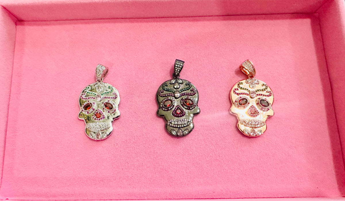 HESPERA SUGAR SKULL PENDANTS