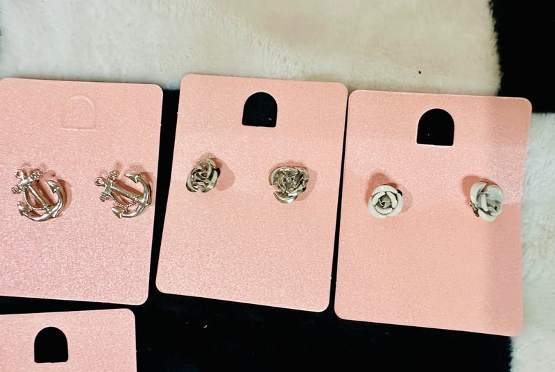 Stud earrings