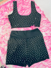 RHINESTONE TWO PIECE