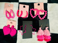 PINK EARRINGS