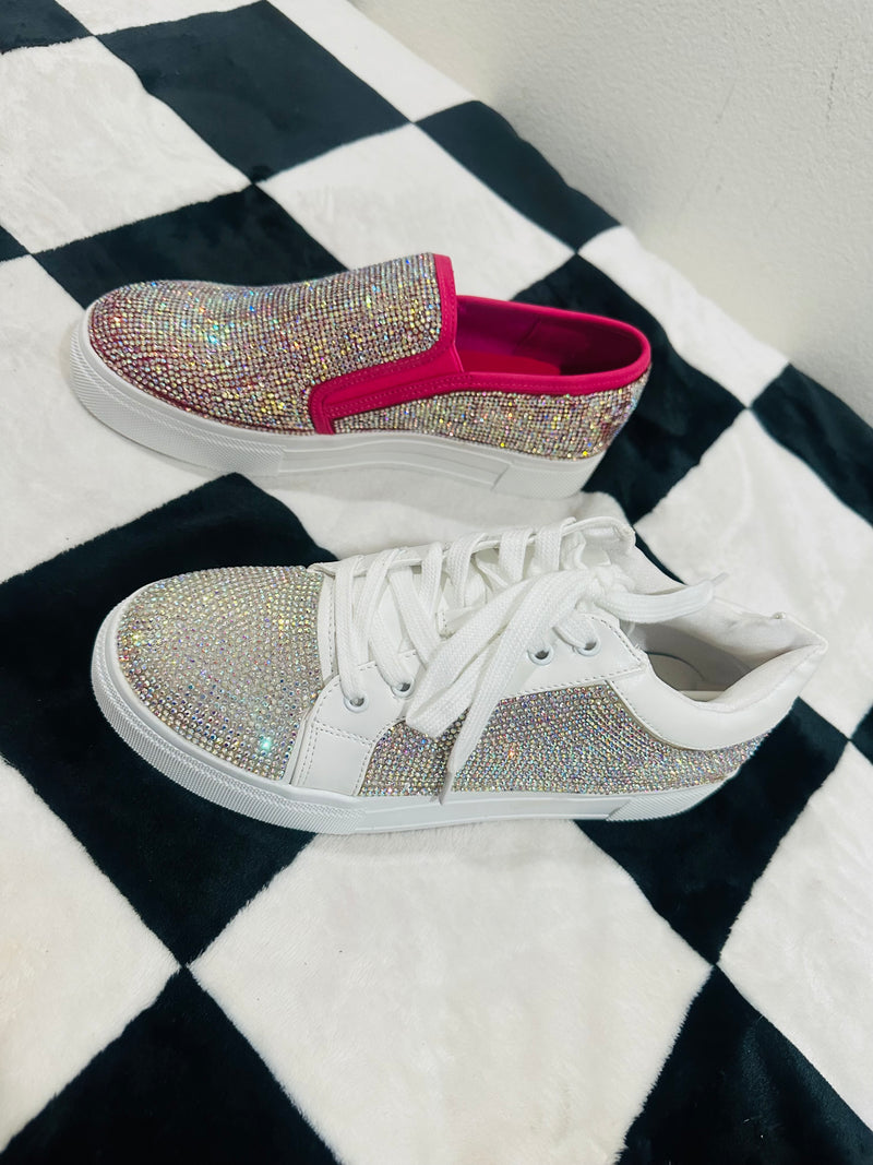 RHINESTONE SHOES