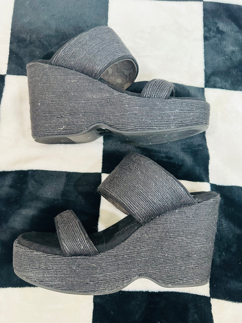 BAND OF GYPSY WEDGE SANDALS