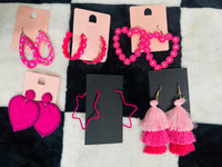 PINK EARRINGS