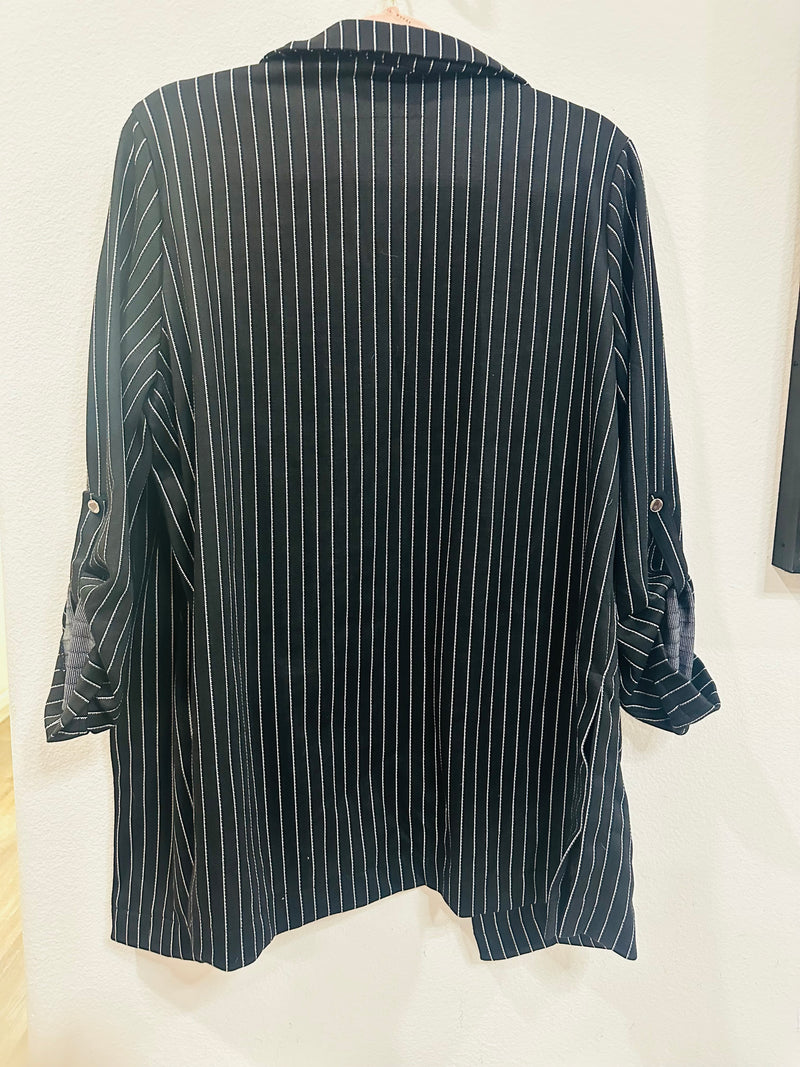 HAUTE MONDE STRIPED BLAZERS