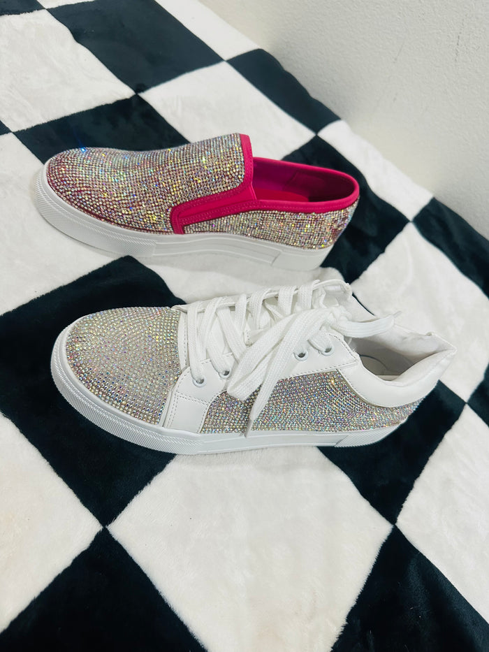RHINESTONE SHOES