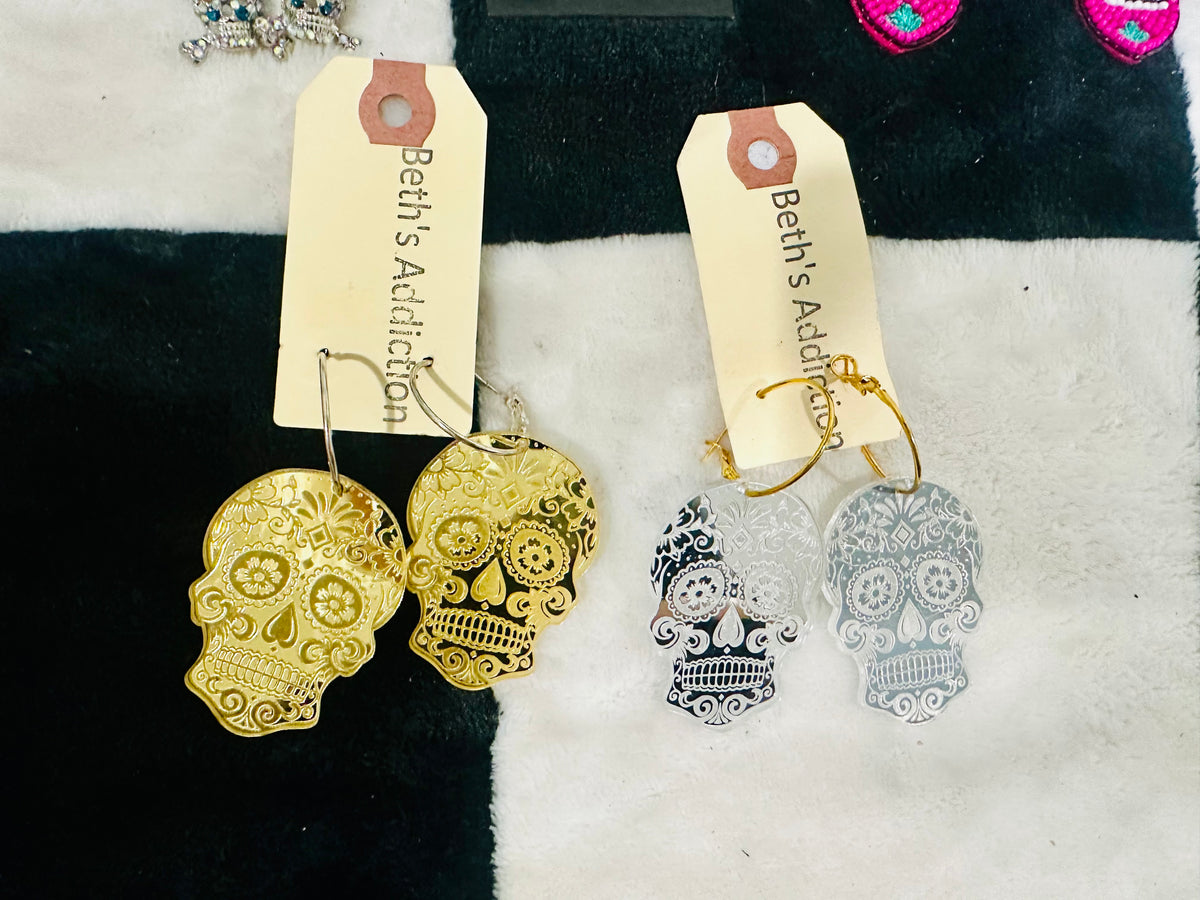 SKULL EARRINGS
