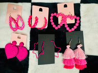 PINK EARRINGS