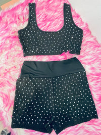 RHINESTONE TWO PIECE