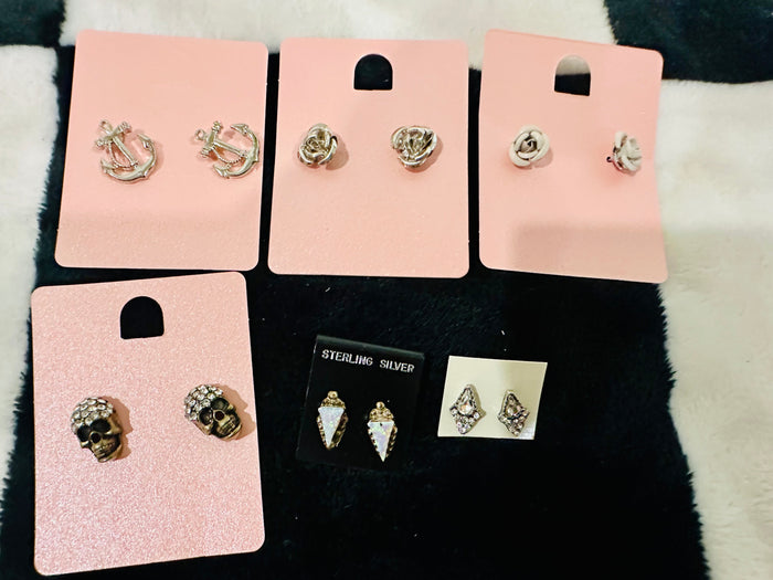 Stud earrings
