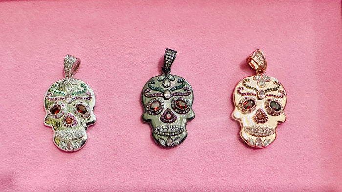 HESPERA SUGAR SKULL PENDANTS