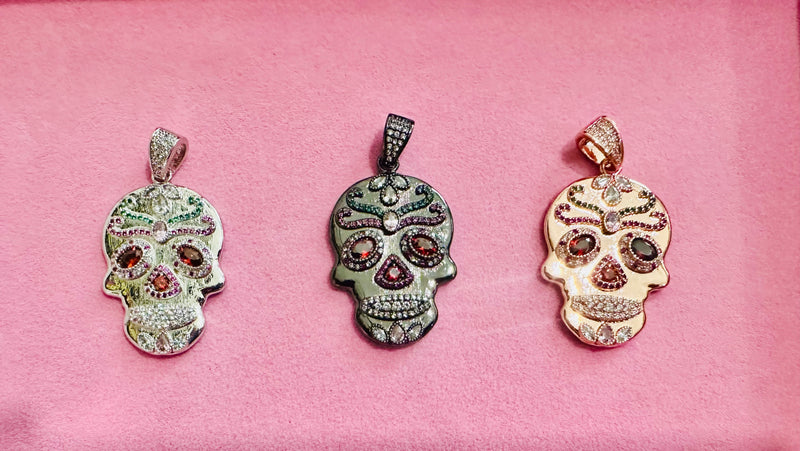 HESPERA SUGAR SKULL PENDANTS