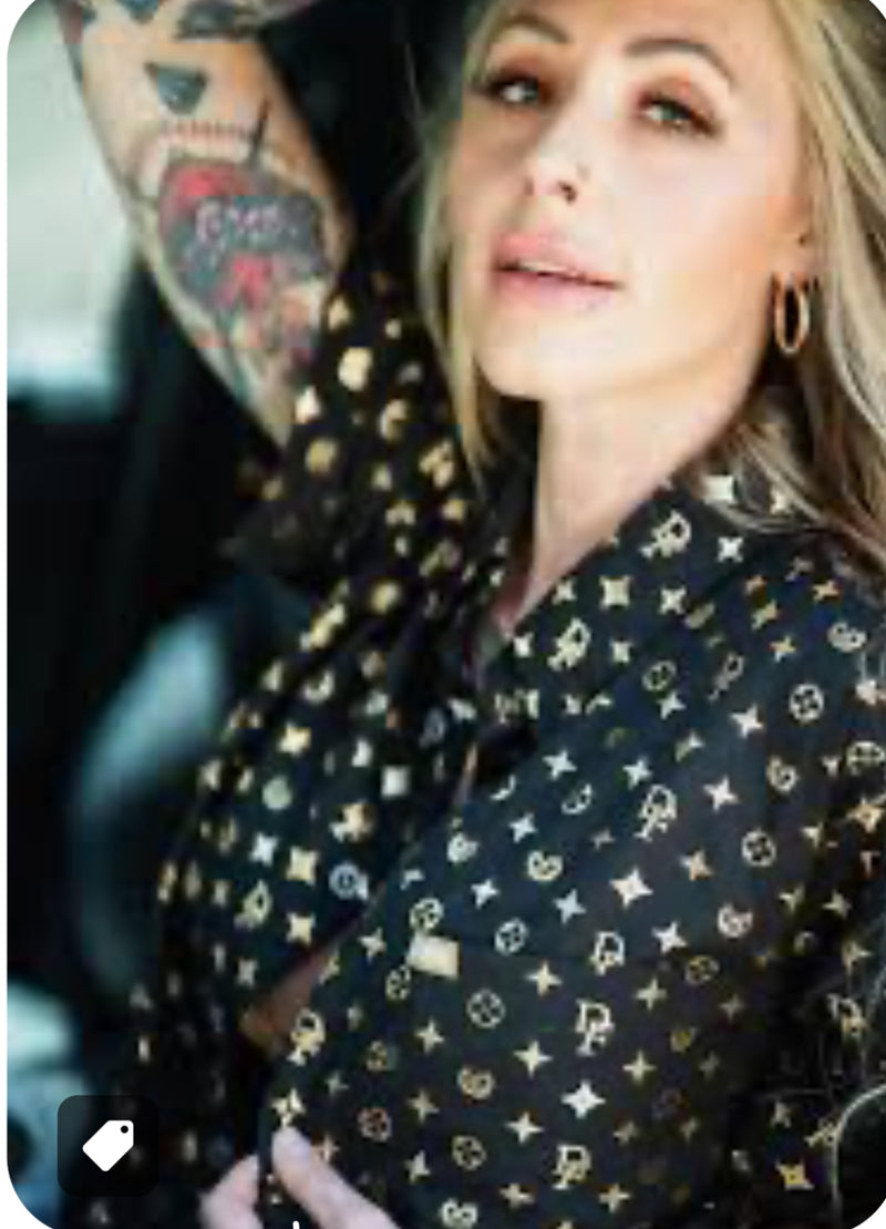 GOLD FOIL BOUGIE DIXXON BAMBOO FLANNEL