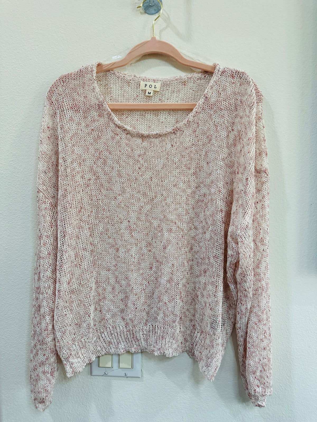 POL SHEER SWEATER