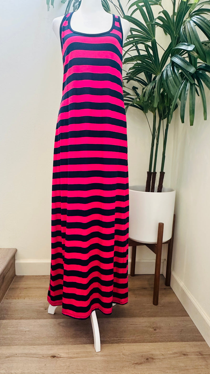 AMBIANCE STRIPED TANK MAXI
