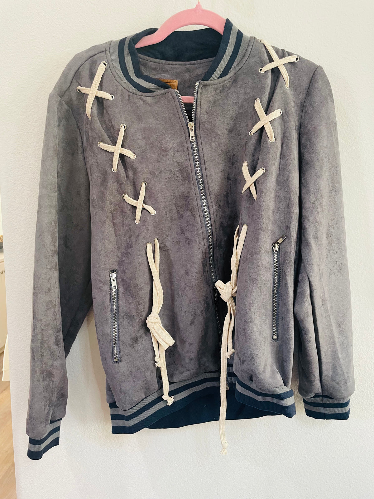 POL TIE UP BOMBER JACKETS