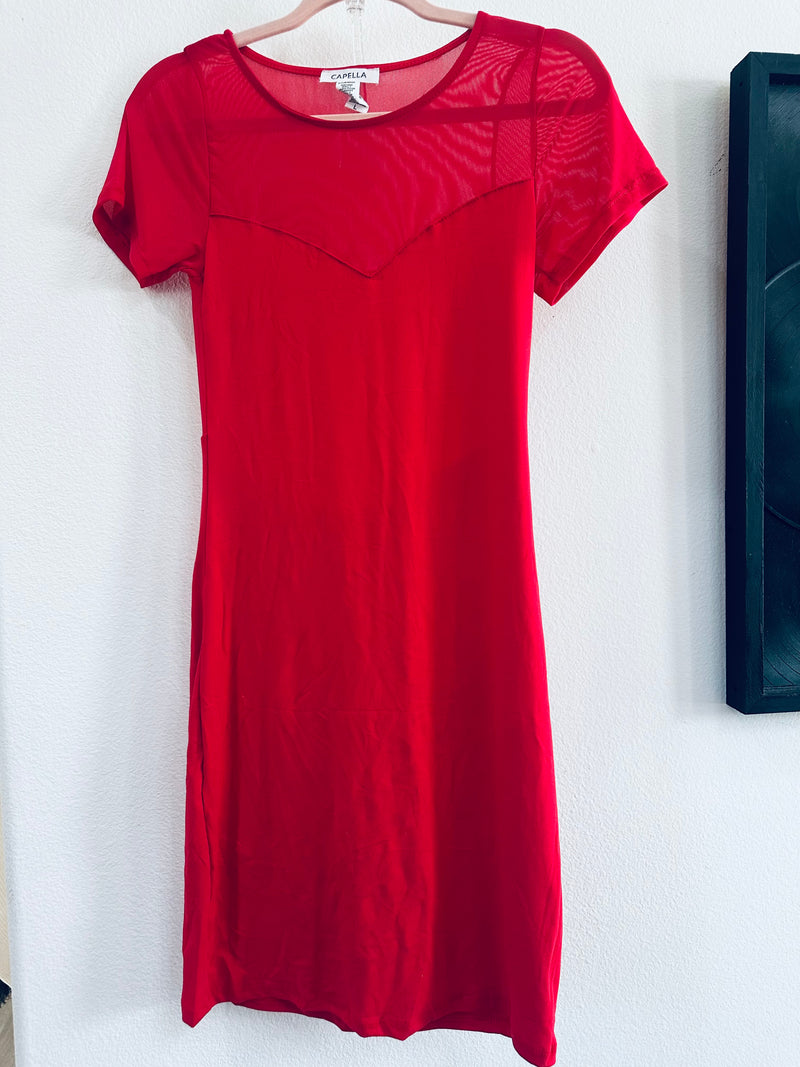 CAPELLA SHORT SLEEVE SWEETHEART DRESSES