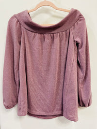ANNABELLE OFF SHOULDER BALLOON TOP