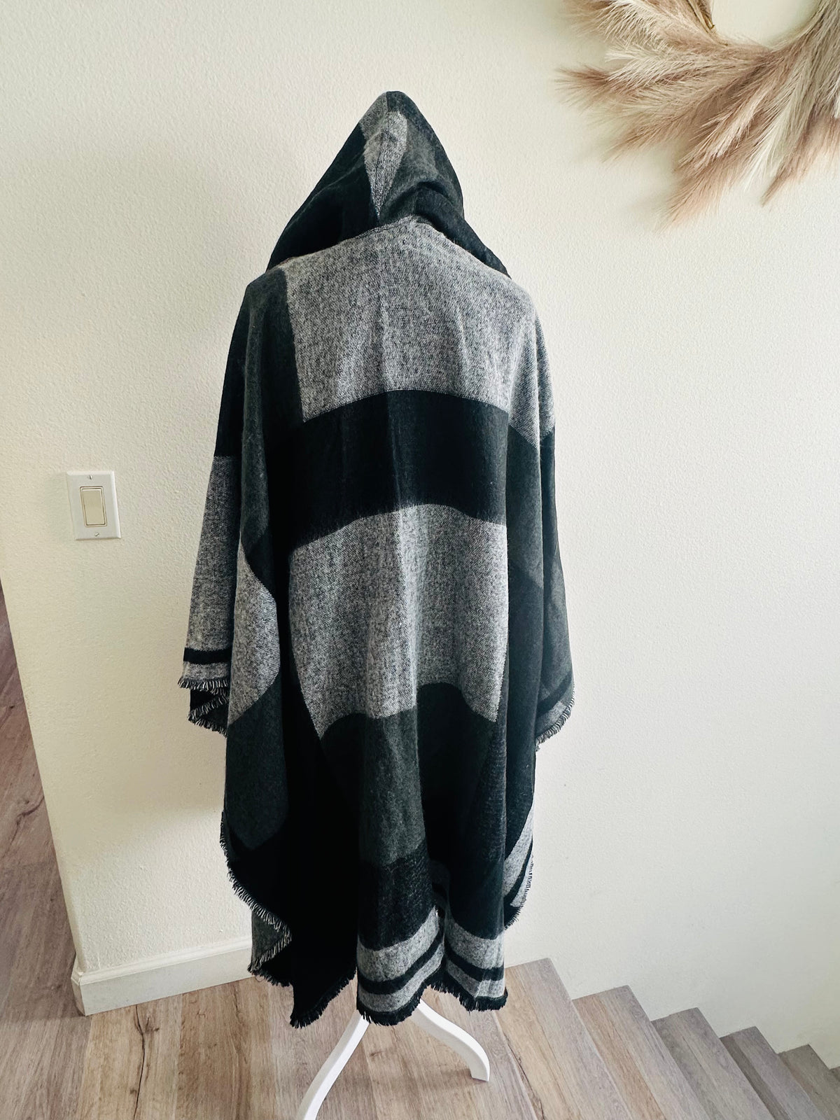 LOVE STITCH ALL IN ONE PONCHO VEST