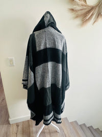 LOVE STITCH ALL IN ONE PONCHO VEST
