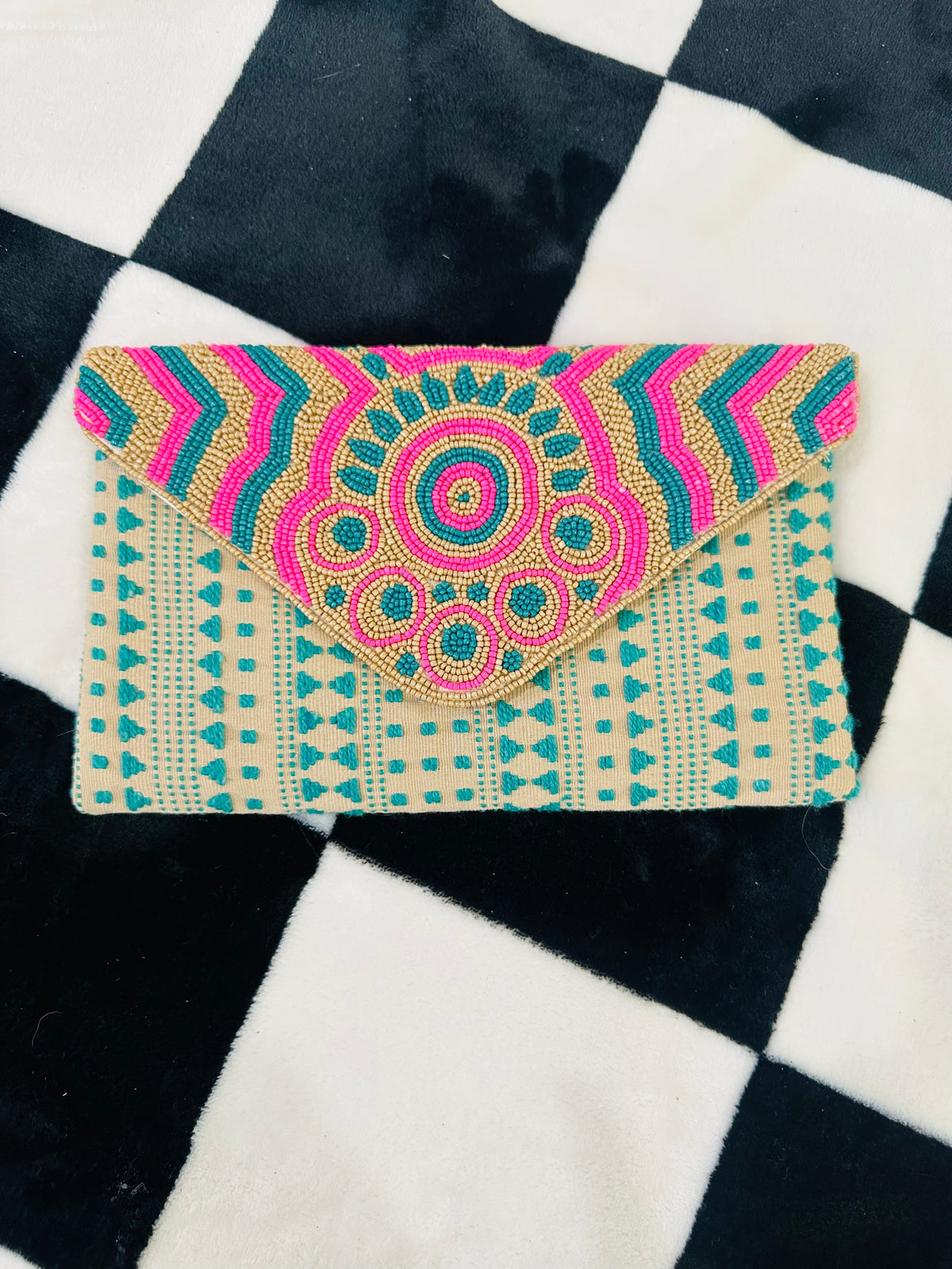 HANDMADE FOLD OVER CLUTCH BAGS
