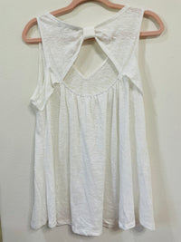 DOE & RAE TANK WOTH BOW DETAIL IN BACK