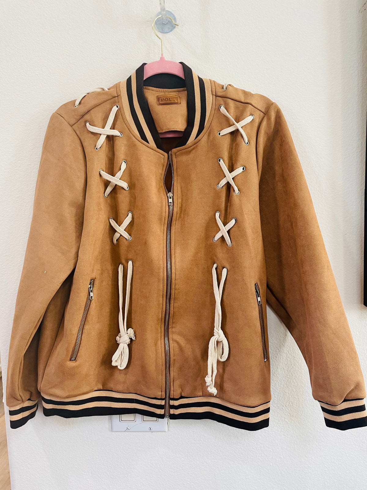 POL TIE UP BOMBER JACKETS