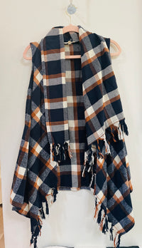 ENTRO PLAID VEST