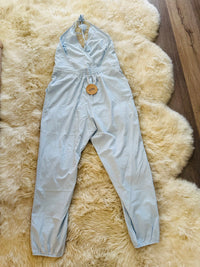 BIBI OPEN BACK HALTER JUMPSUIT
