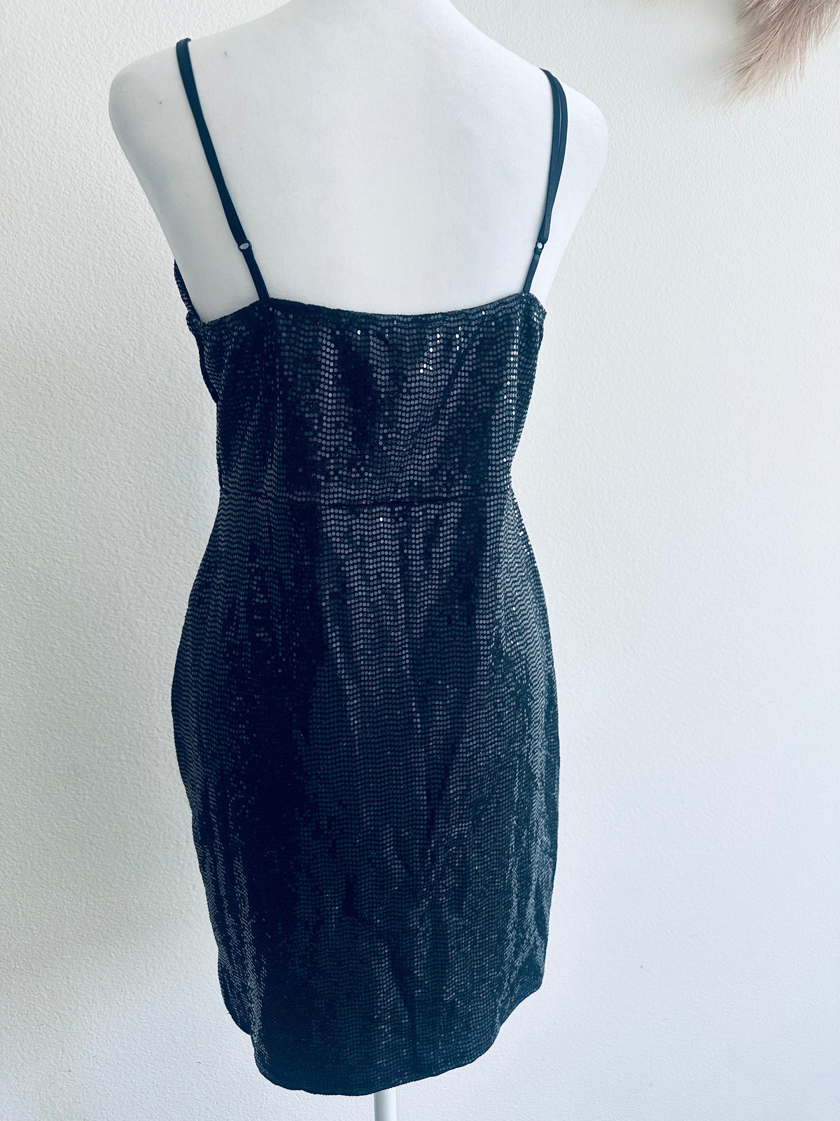 SEQUIN SLIP DRESS