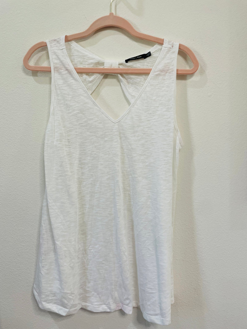 DOE & RAE TANK WOTH BOW DETAIL IN BACK