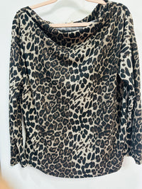 LEOPARD OFF SHOULDER TOP
