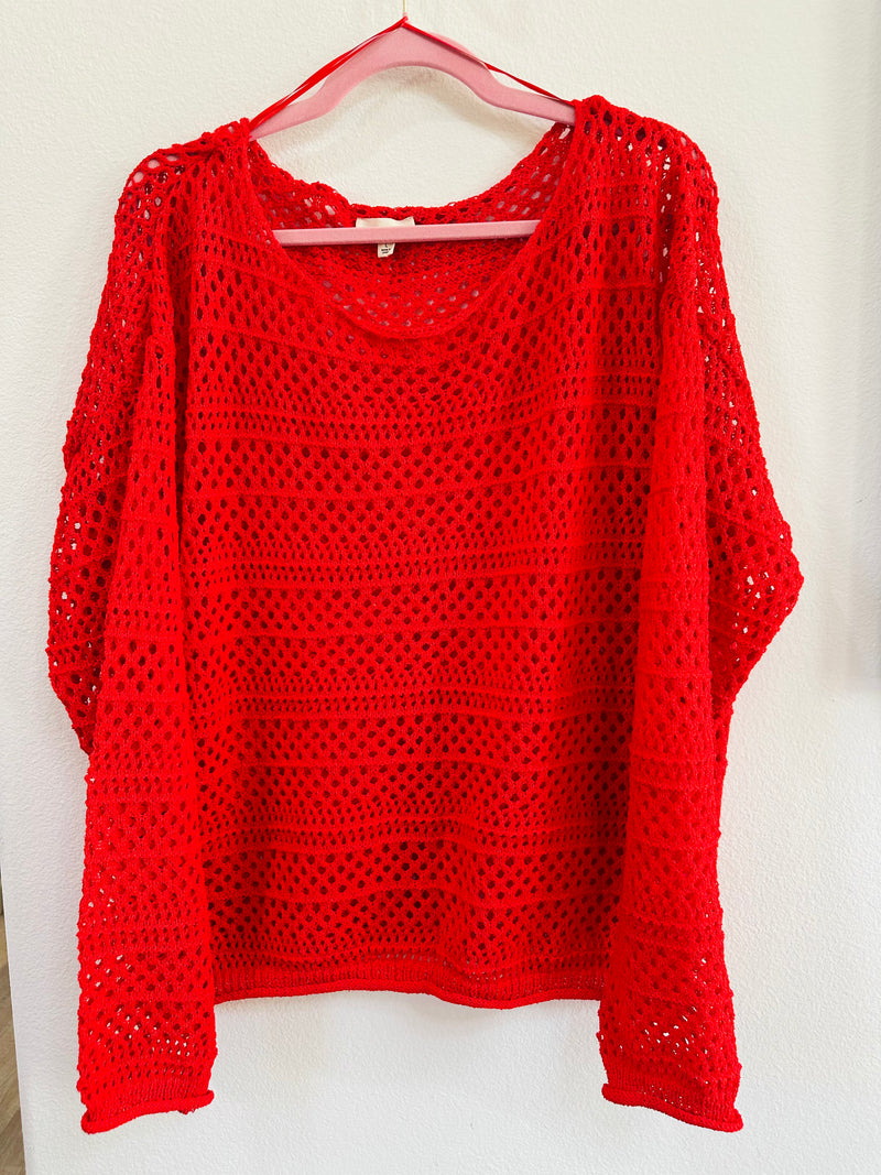 EE:SOME CROCHET SWEATER