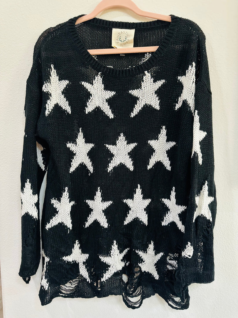 FANTASTIC FAWN STAR SWEATERS