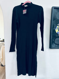 HEART & HIPS RIBBED SWEATER DRESS