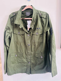 army button up thin jackets