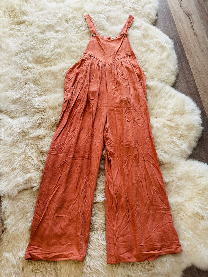 KORI LINEN OVERALLS