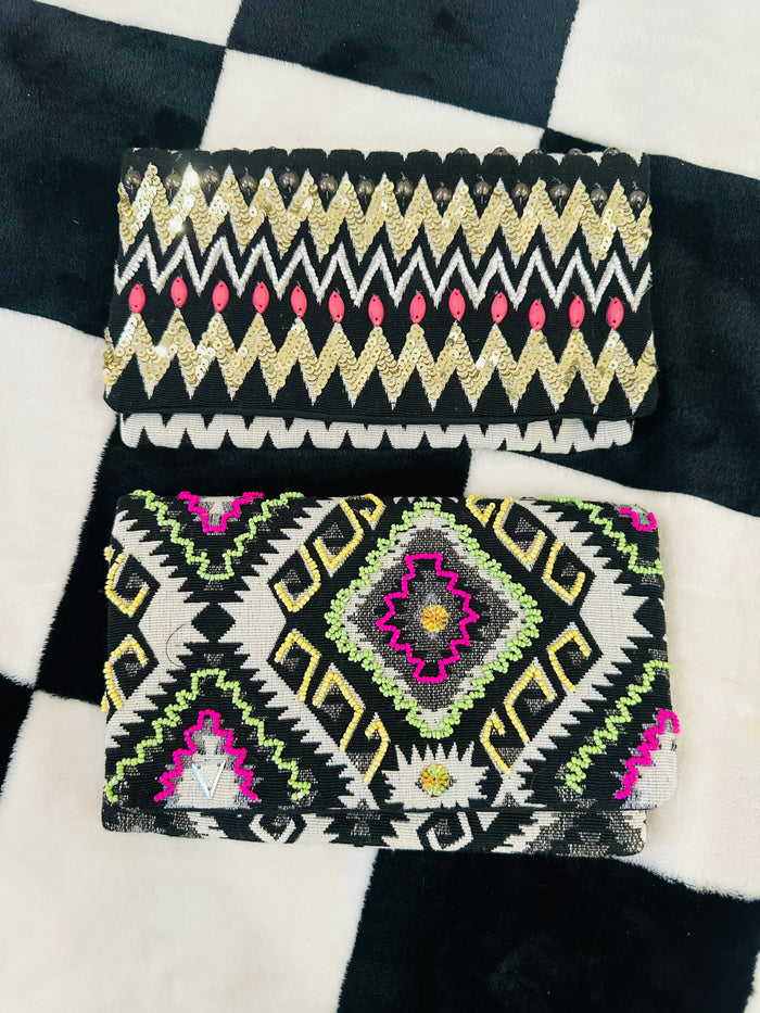 Handmade clutch bag/crossbody bags