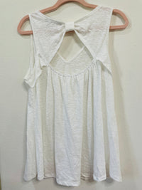 DOE & RAE TANK WOTH BOW DETAIL IN BACK