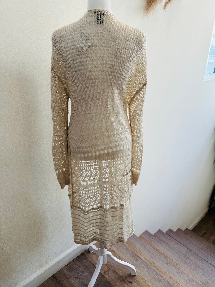 BOHO CROCHET LONG CARDIGANS